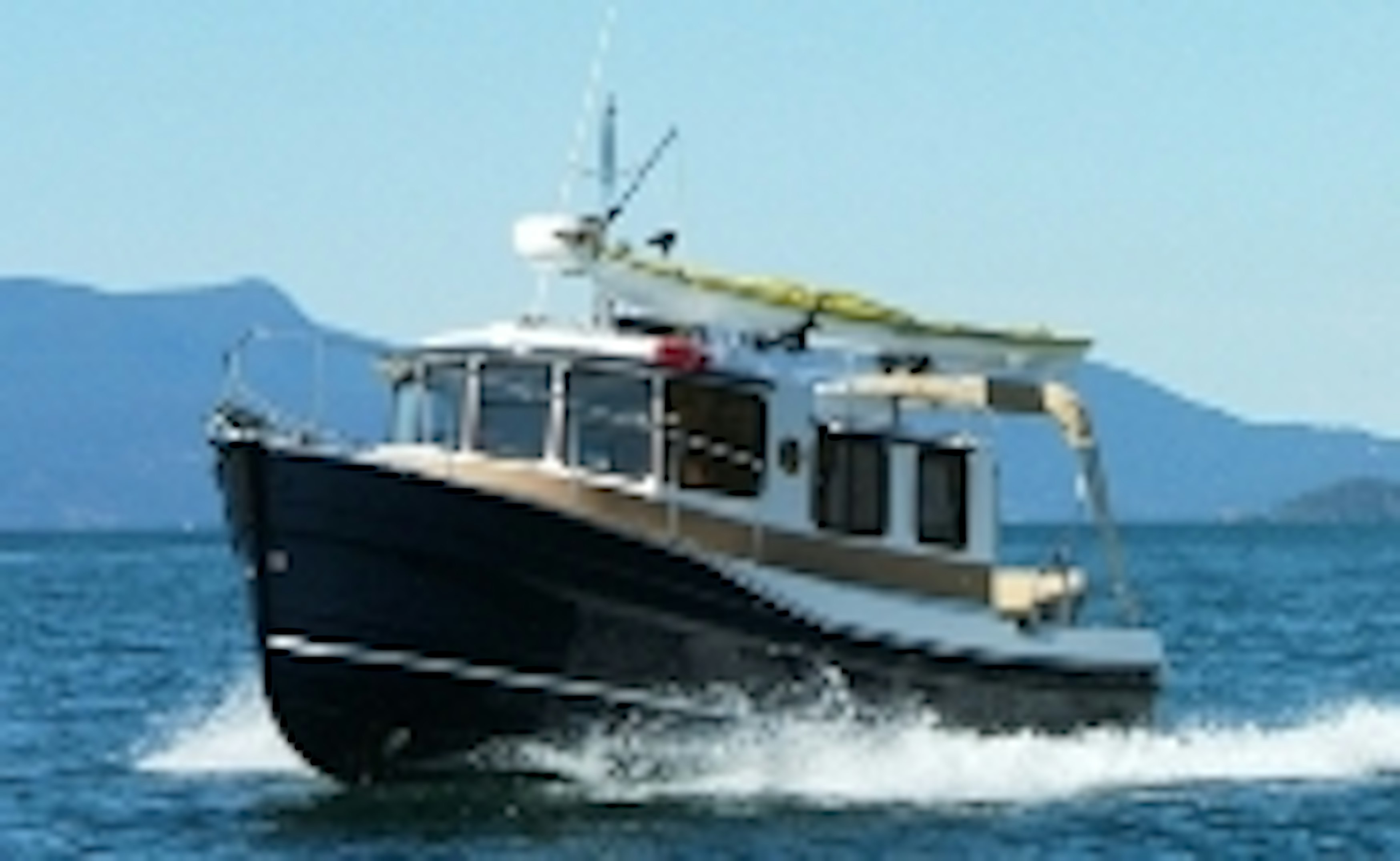 Fiskebåtarna i Alaska har inspirerat till Ranger Tug 25.