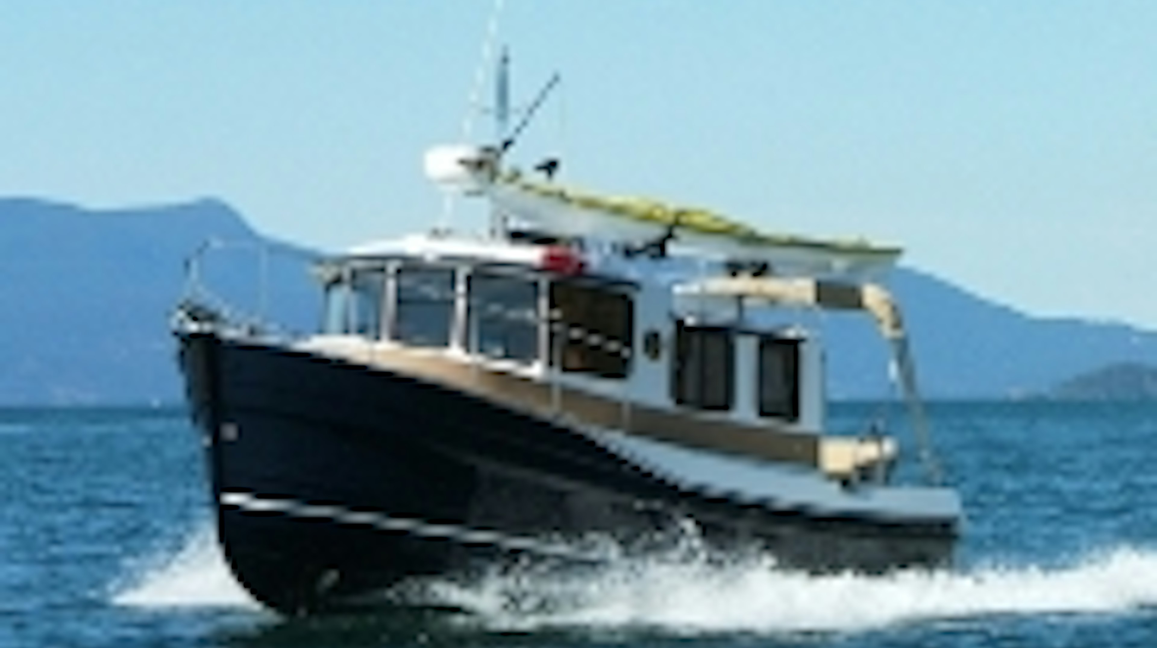Fiskebåtarna i Alaska har inspirerat till Ranger Tug 25.