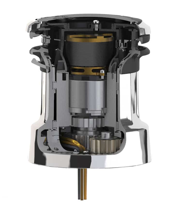 Eldriven rullmast från Seldén.