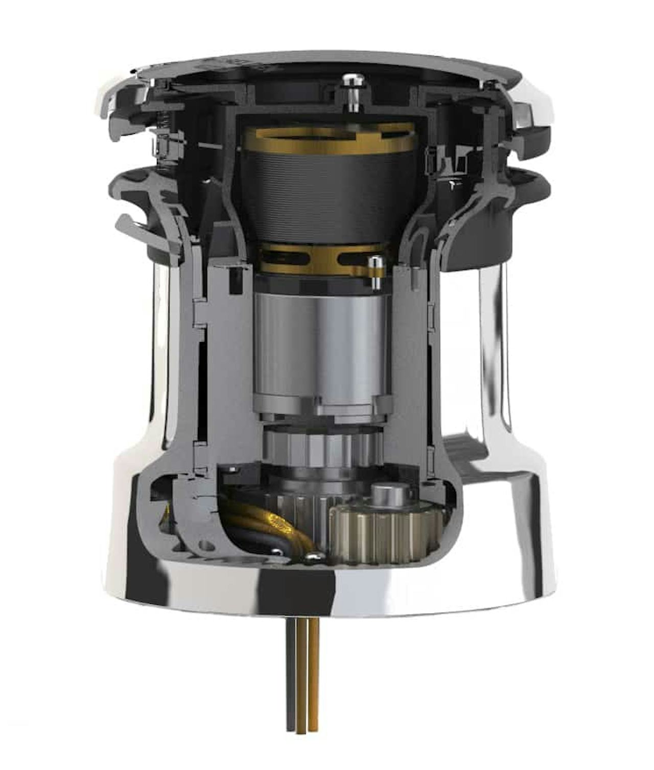 Eldriven rullmast från Seldén.