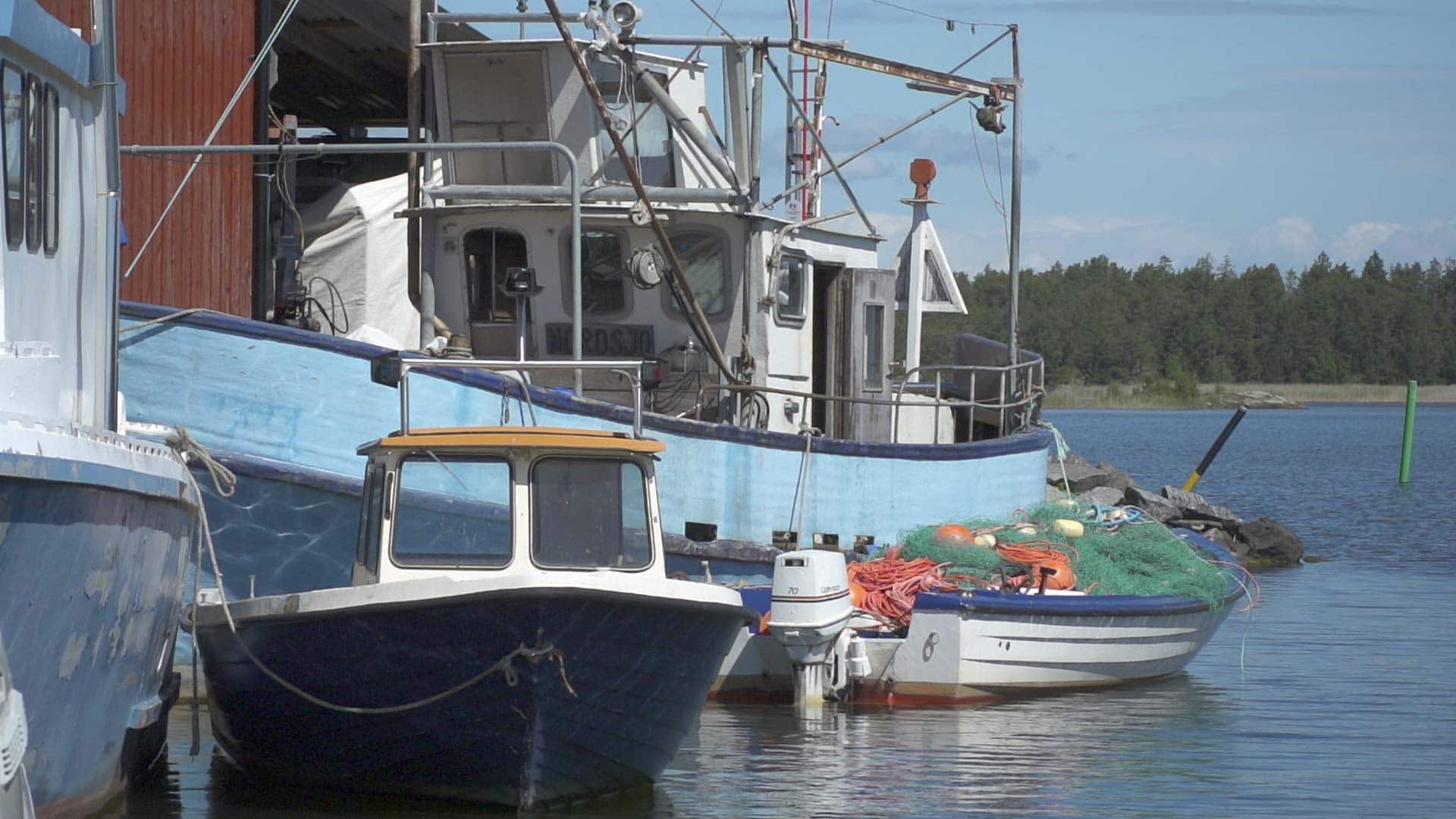 fiske-i-Vanern-vid-Spikens-gasthamn