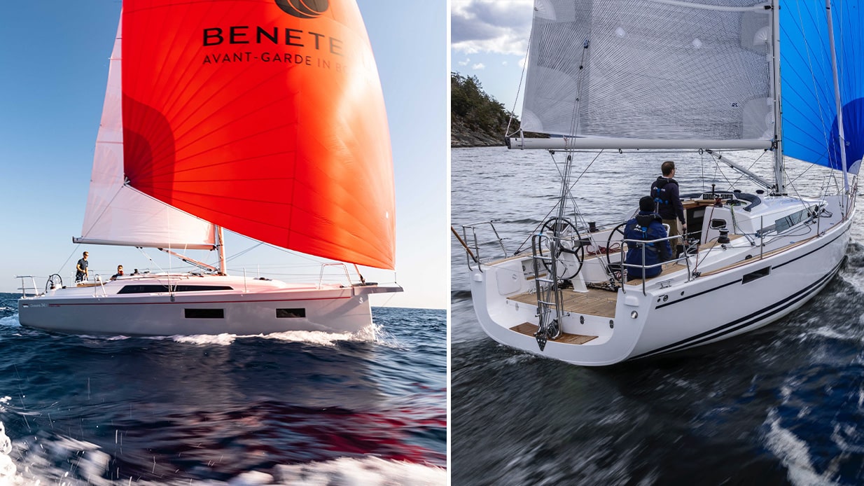 Arcona_385_och_Oceanis_341