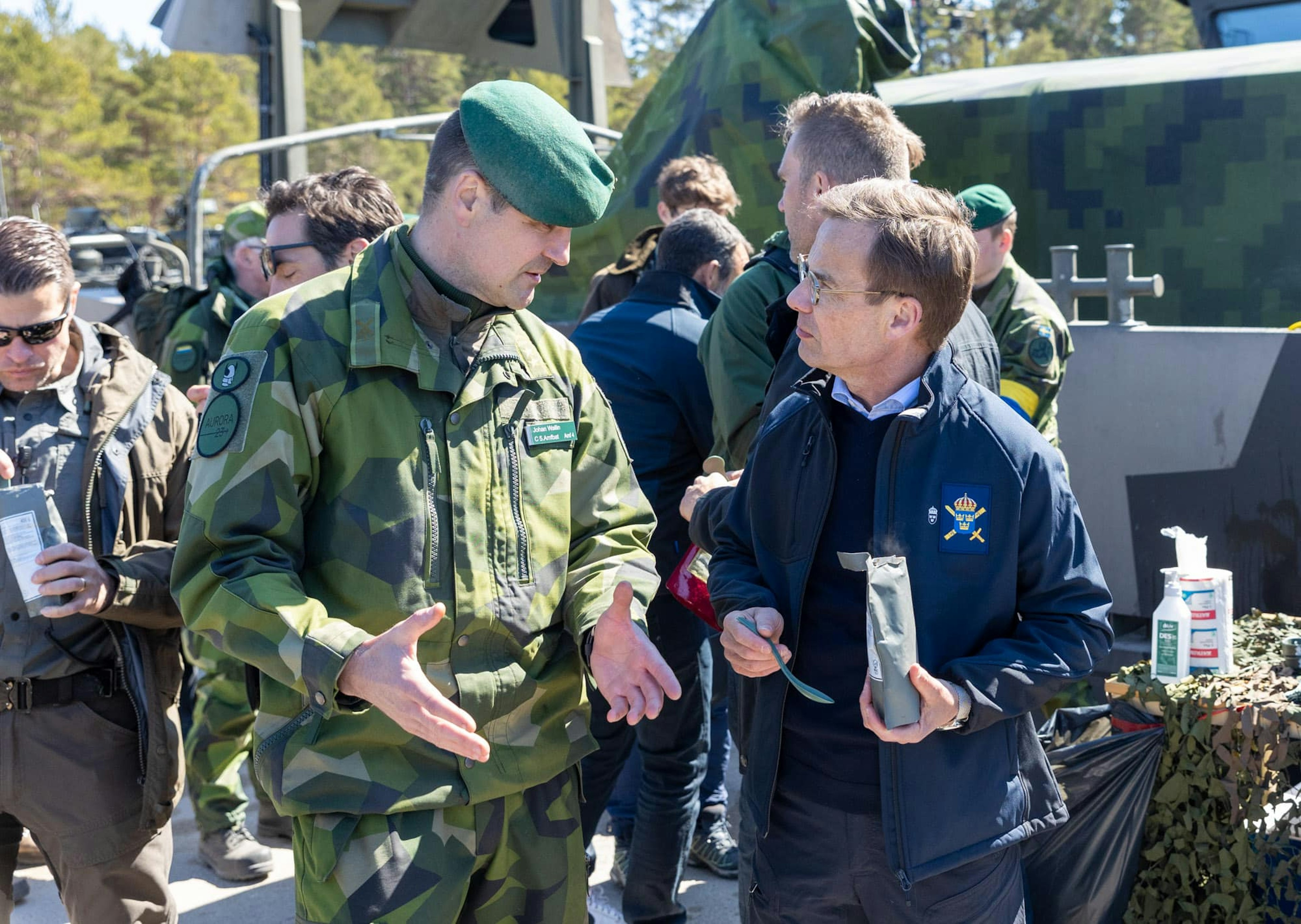 statsminister_Ulf_Kristersson_militarovning