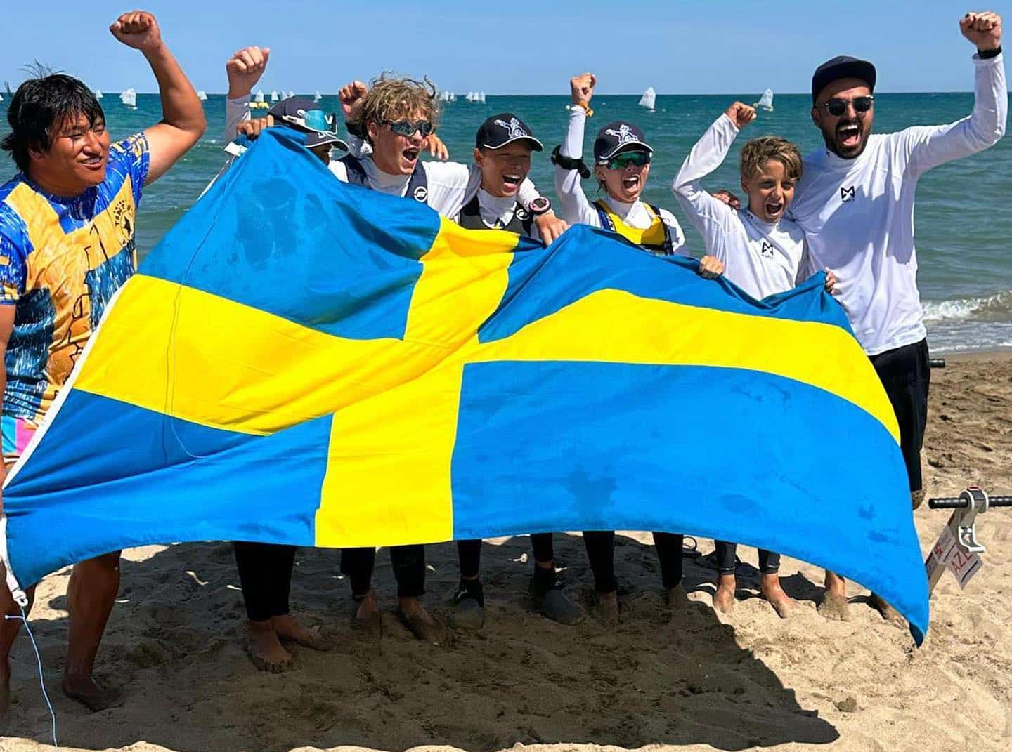 Optemist_VM_team_Sweden