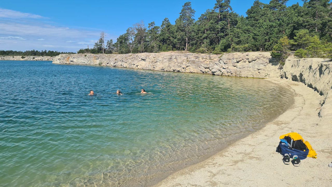 Amanda_praktikant_badstrand