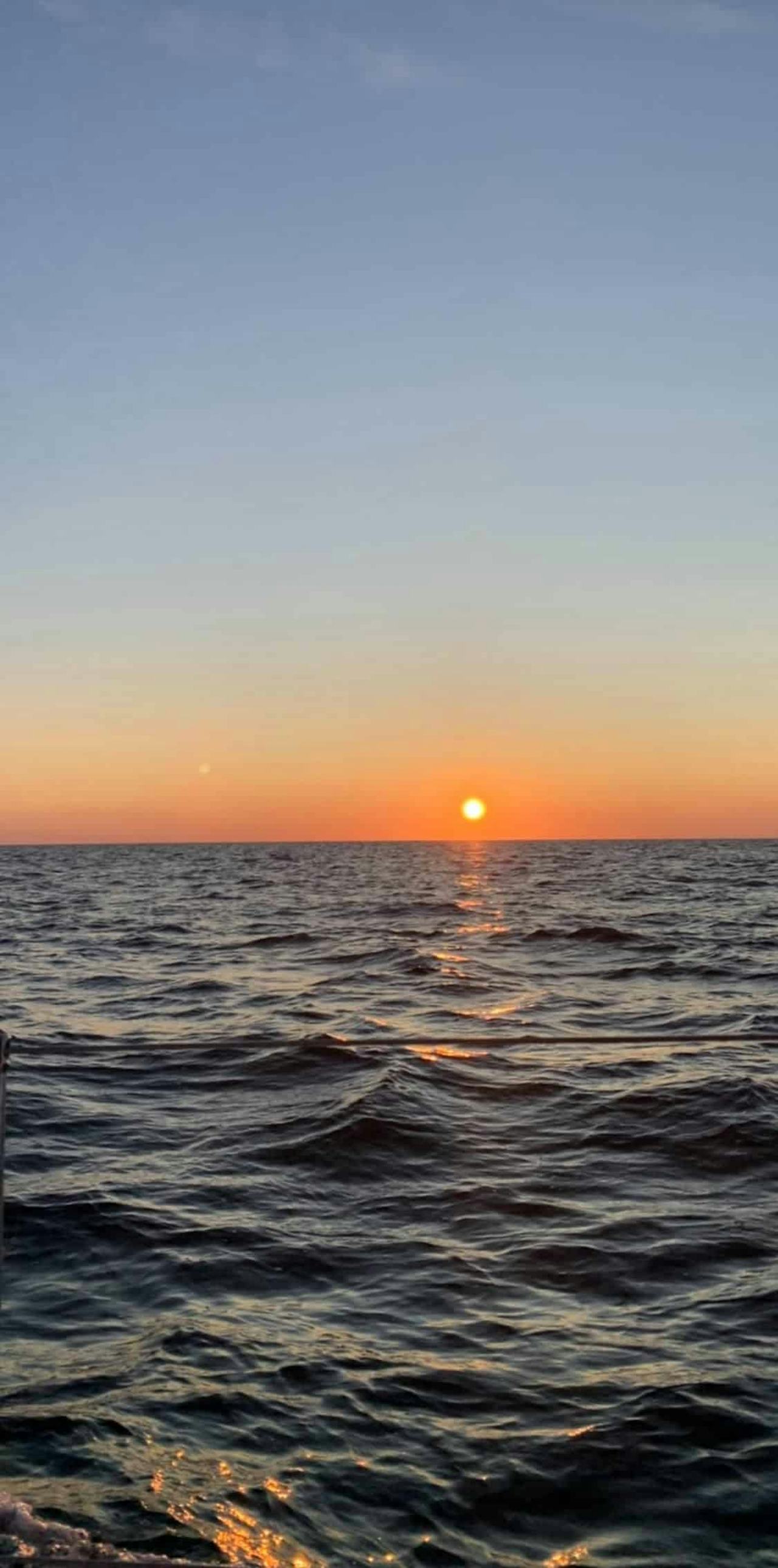 Amanda_praktikant_solnedgang