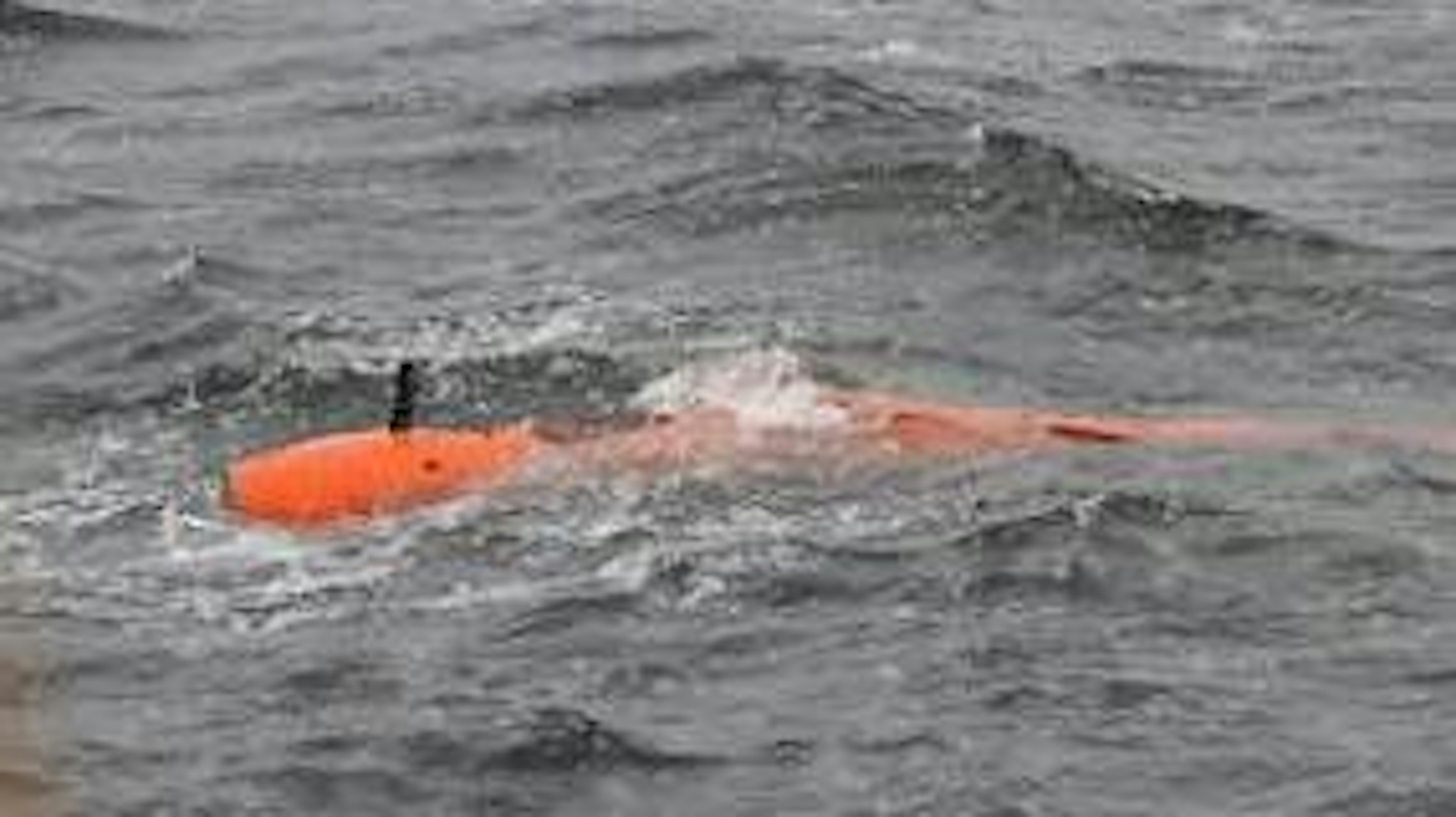 Undervattensfarkosten Ran som har försvunnit under Antarktis isar.