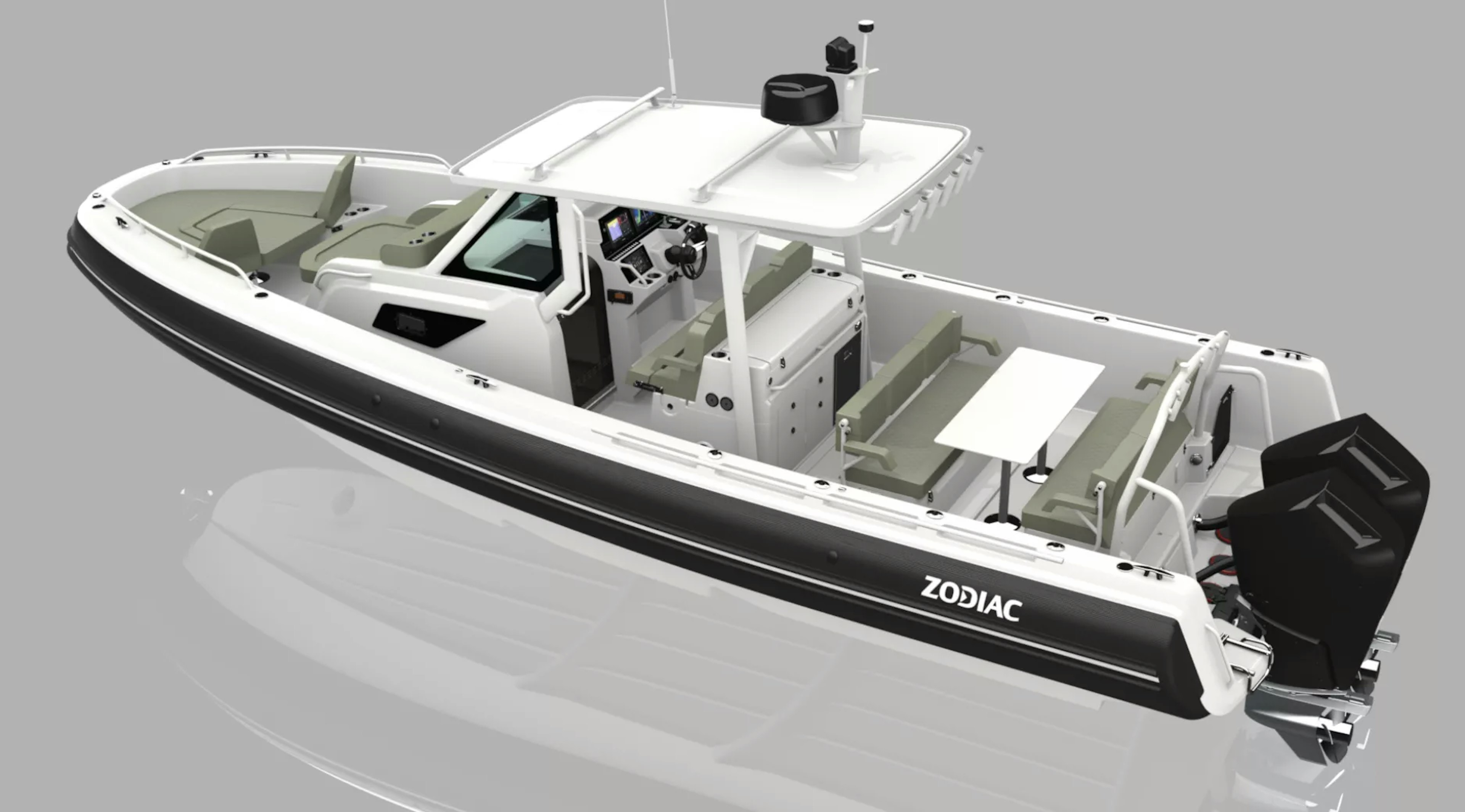 X10CC är den senaste nyheten från Zodiac och den största båt som den franska tillverkaren någonsin byggt.