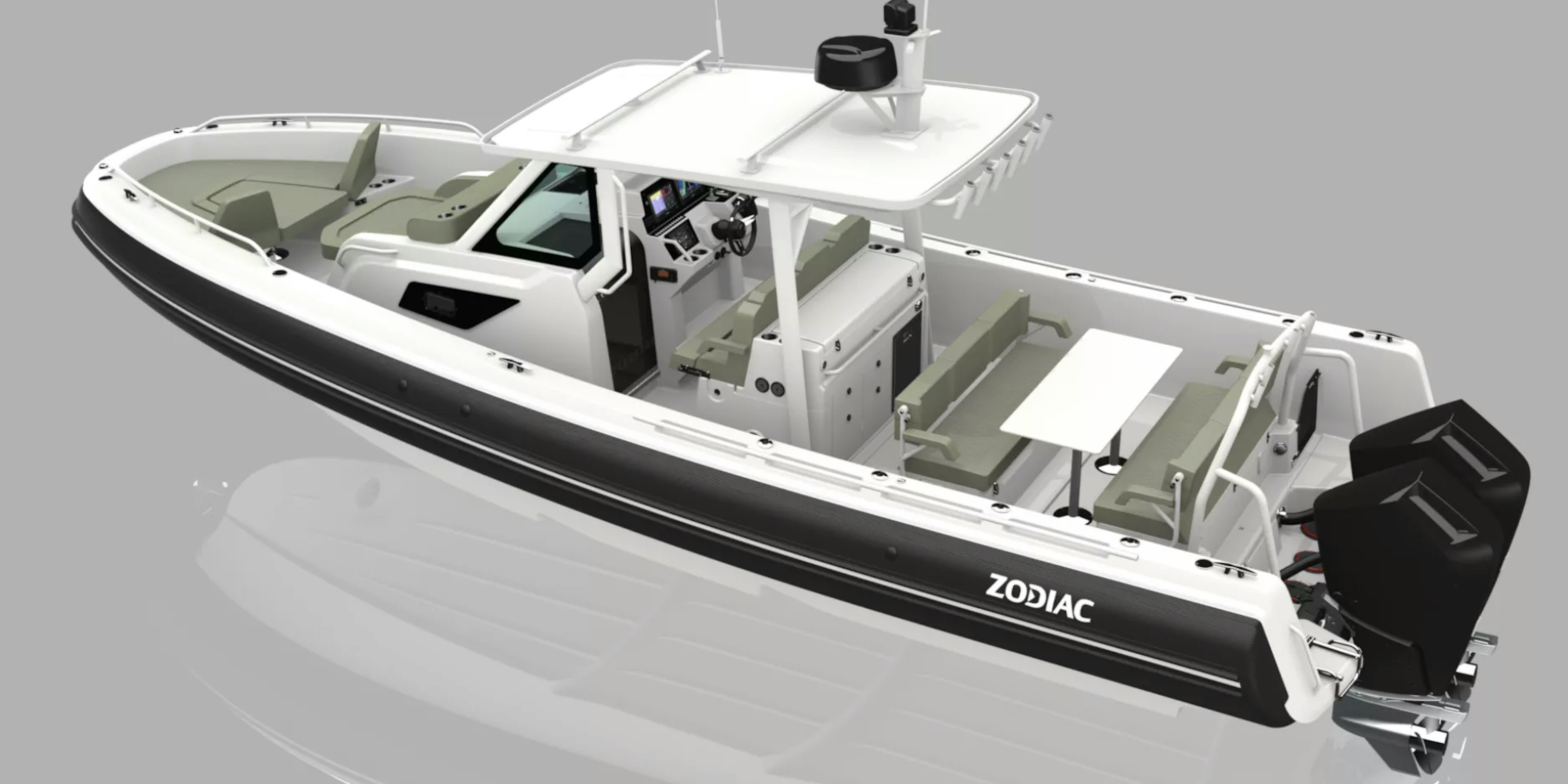 X10CC är den senaste nyheten från Zodiac och den största båt som den franska tillverkaren någonsin byggt.