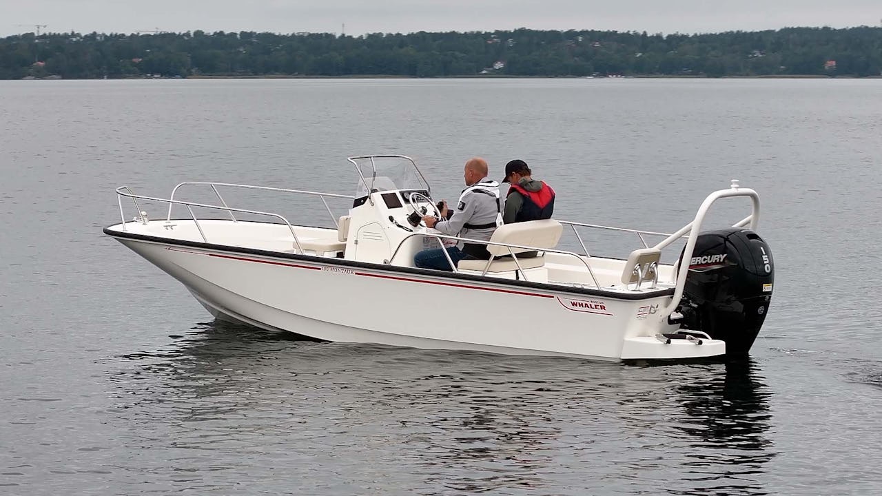 250901 - Boston Whaler Montauk 190 - Test 3